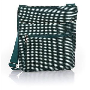 🆕 thirty-one Organizing Shoulder Bag, Dotty Weave